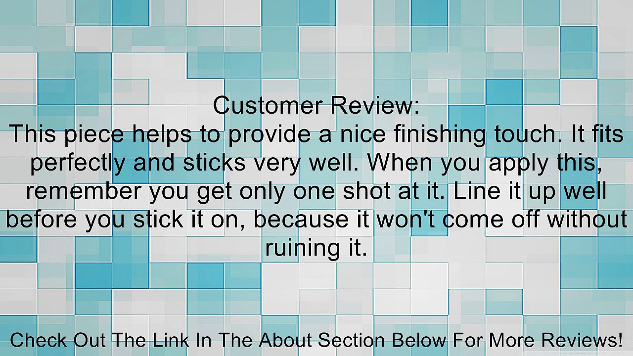 Honda 08P61-MFJ-100B Carbon Fiber Fuel Lid Cover Review