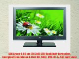 SEG Arcos-A 66 cm (26 Zoll) LED-Backlight-Fernseher Energieeffizenzklasse A (Full HD 50Hz DVB-C/-T/-S2)