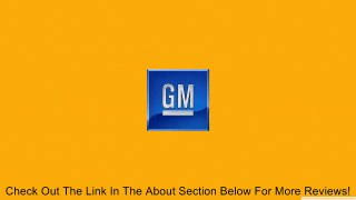 Genuine GM 10368830 Instrument Panel Air Outlet Deflector Review