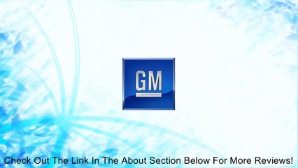 Genuine GM 12478093 Transfer Case Output Shaft Seal, Rear Review