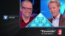 Zapping TV : énorme fou rire dans Pyramide