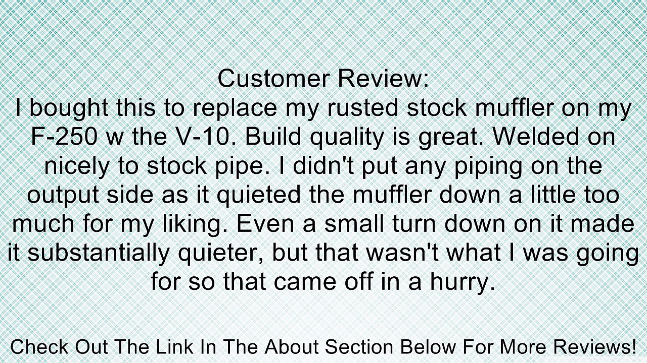 Flowmaster 43041 40 Series Muffler Review