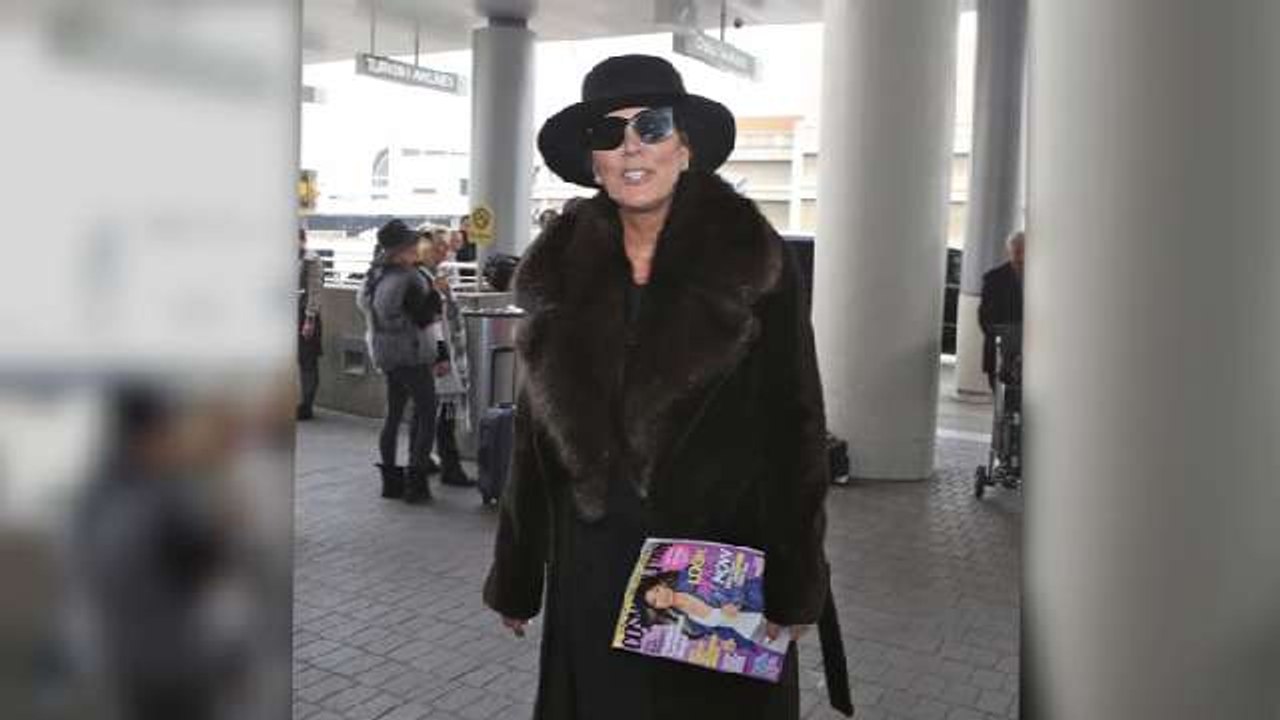 Kris Jenner Uses Trip As A Publicity Op