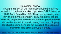 Dorman 46019 EGR Pressure Feedback Hose, Pack of 2 Review