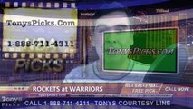 Golden St Warriors vs. Houston Rockets Free Pick Prediction NBA Pro Basketball Odds Preview 1-21-2015