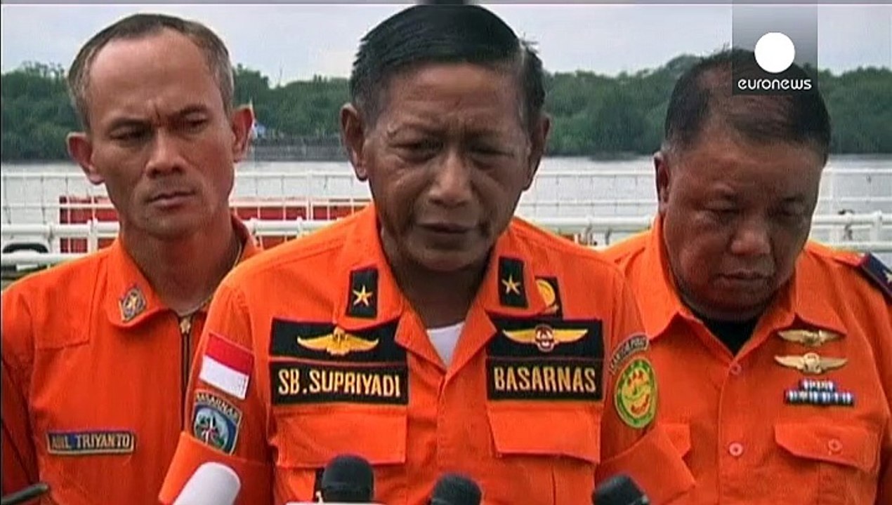 Ballons für die Bergung der AirAsia