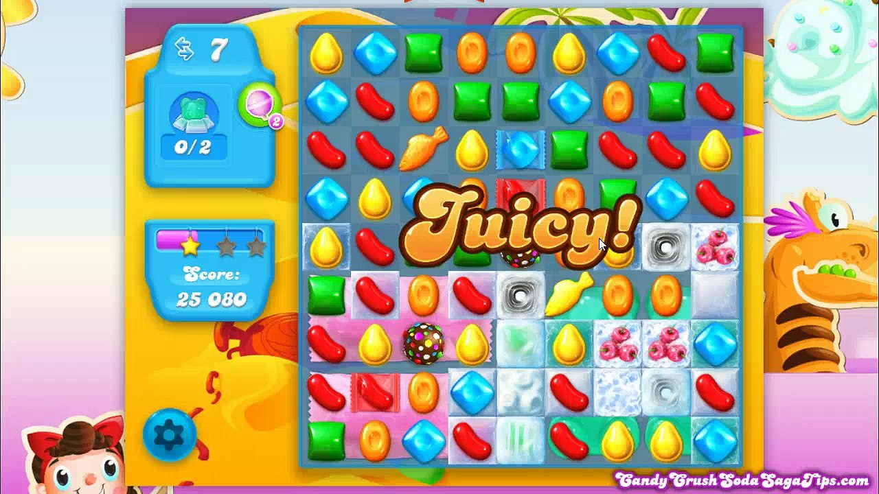 Candy Crush Soda Saga Level 245 No Boosters
