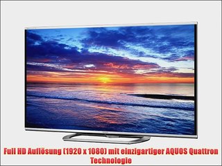 Sharp LC80LE857E 203 cm (80 Zoll) 3D LED-Fernseher EEK-A  (Full HD 800Hz AMT DVB-T/C/S HbbTV