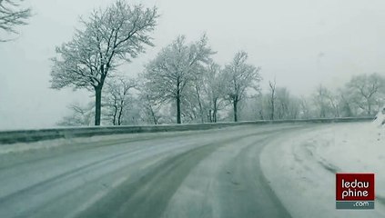 Neige: des conditions de circulation difficiles en Ardèche