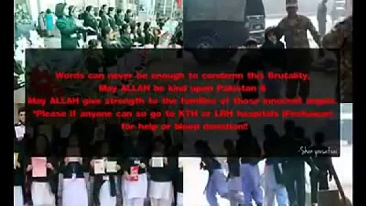 Peshawar School Attack this video will make you cry!
