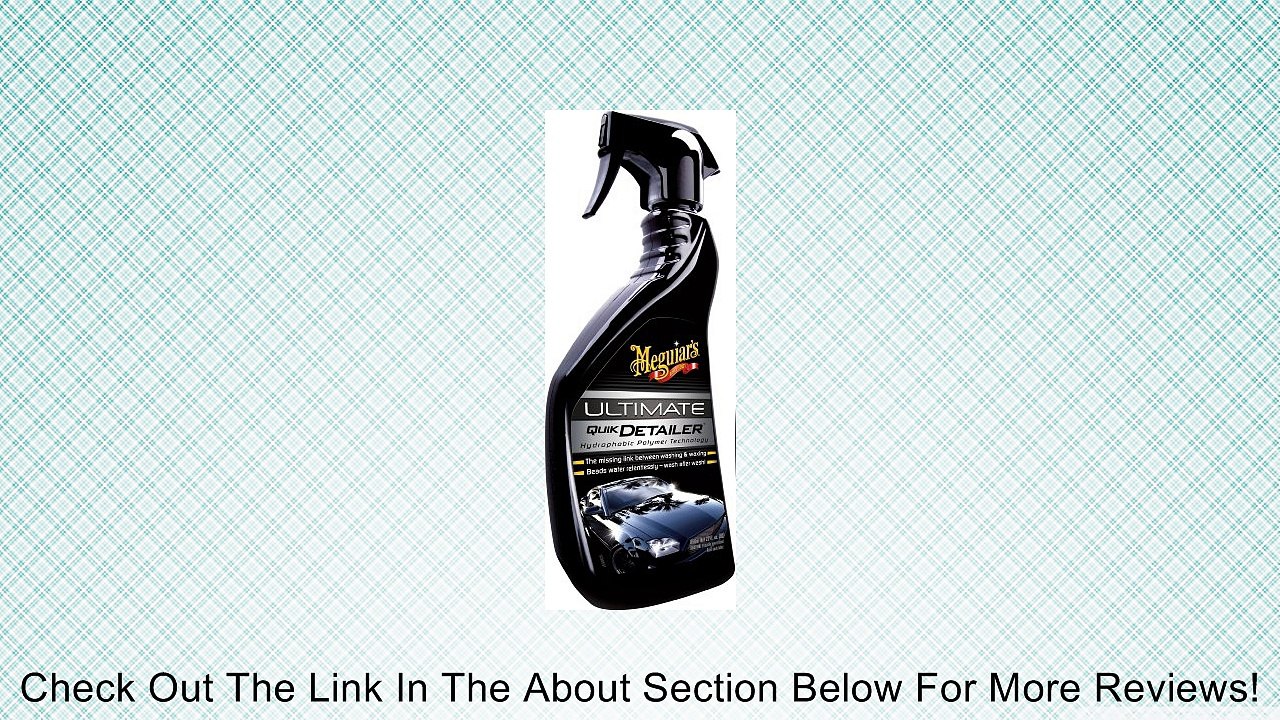 Meguiar's G14422 Ultimate Quik Detailer - 22 oz. Review