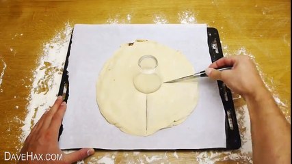 Красивый пирог с "Нутеллой"