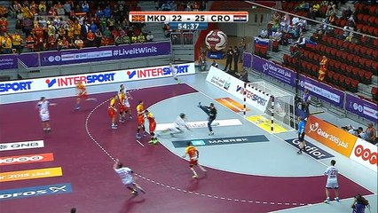 Hrvatska - Makedonija 29-26 (15-14), Kopljar pa Duvnjak, 21.01.2015. HD
