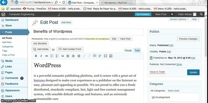 Adding Images to Posts by sir adnan habib