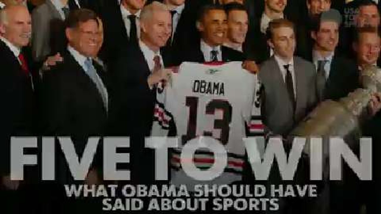 Five to Win: Obama's SOTU forgot about sports