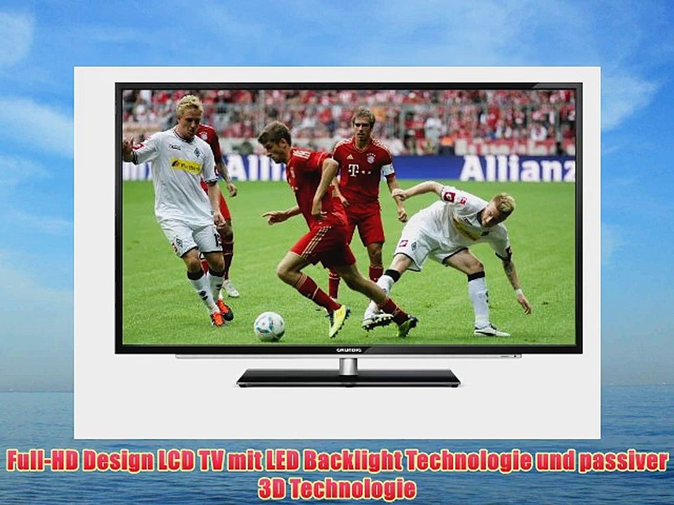 Grundig 47 VLE 983 BL 1194 cm (47 Zoll) 3D-LED-Backlight-Fernseher Energieeffizienzklasse A