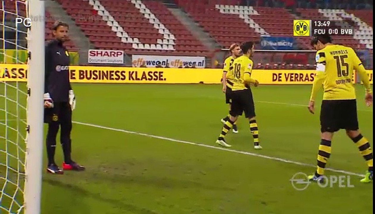 Borussia Dortmund vs FC Utrecht 1-0 GOAL Kevin Kampl Friendly Match 2015
