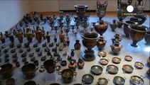 Beni archeologici per 50 milioni di euro recuperati in Svizzera torneranno in Italia