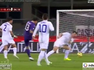 Fiorentina 3-1 Atlanta All Goals and Highlights Coppa Italia 21-01-2015