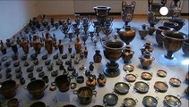 50 millions d'euros d'antiquités italiennes retrouvées en Suisse