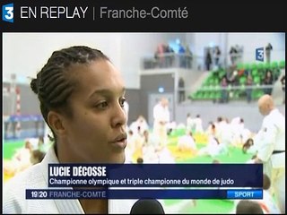Reportage France 3 sur le Benjamins Tour à l'Axone de Montbéliard avec interview d'Etienne Ducreux