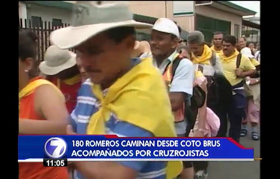 Romeros de Coto Brus se encaminan hacia la Basílica