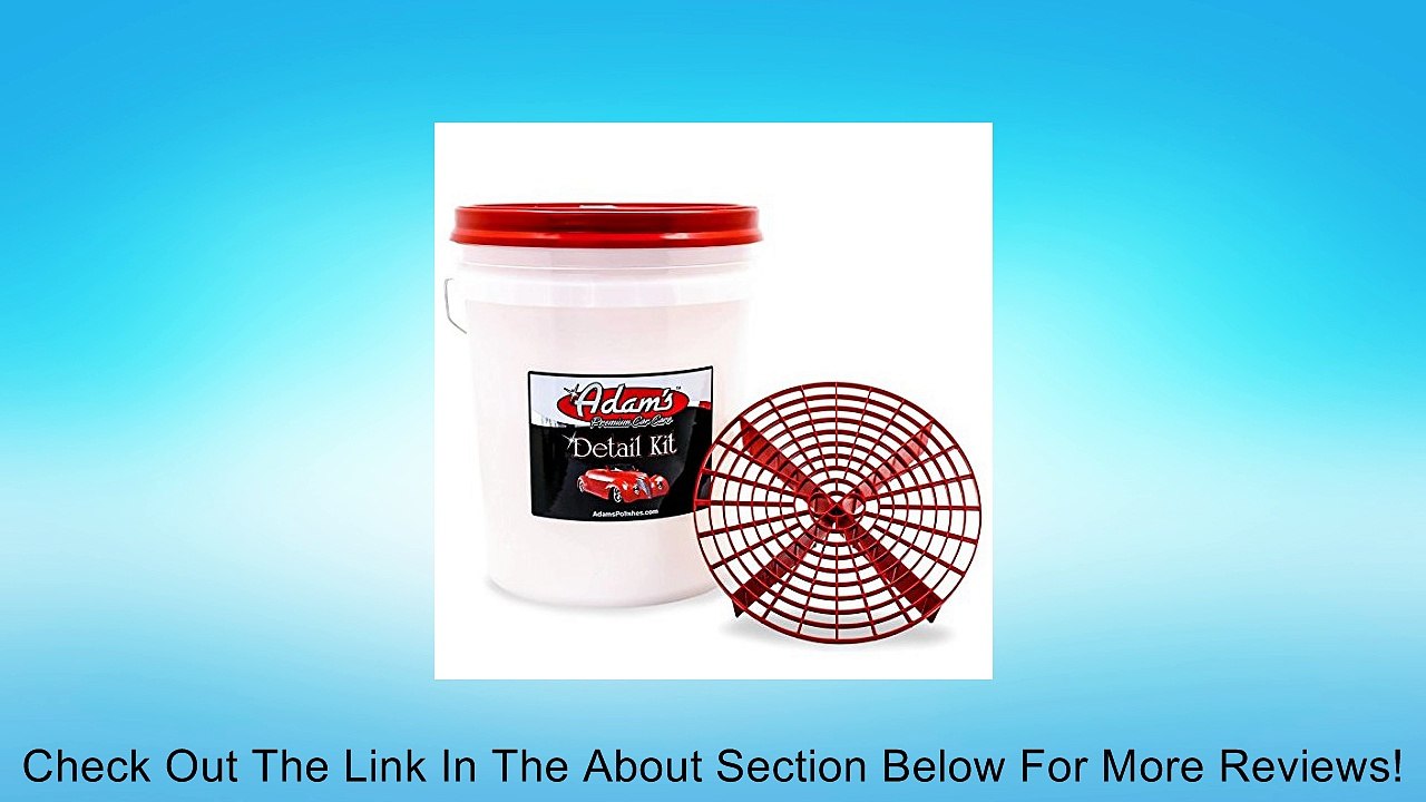 Adam's Grit Guard Wash Bucket Review