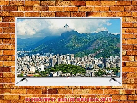 LG 47LB670V 47 -inch LCD 1080 pixels 3D TV