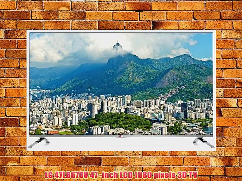 LG 47LB670V 47 -inch LCD 1080 pixels 3D TV