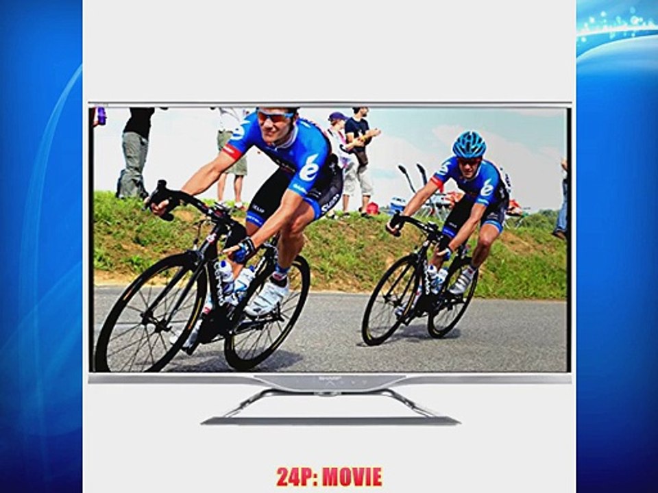 Sharp LC50LE751E 50 -inch LCD 1080 pixels 200 Hz 3D TV