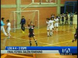 Liga de Quito Amateur logró el título en fútbol salón