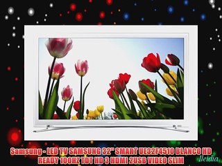 Samsung - LED TV SAMSUNG 32'' SMART UE32F4510 BLANCO HD READY 100HZ TDT HD 3 HDMI 2USB VIDEO