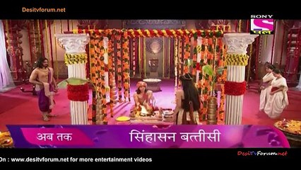Singhasan Battisi 23rd January 2015 Video Watch Online pt1