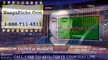 Denver Nuggets vs. Boston Celtics Free Pick Prediction NBA Pro Basketball Odds Preview 1-23-2015
