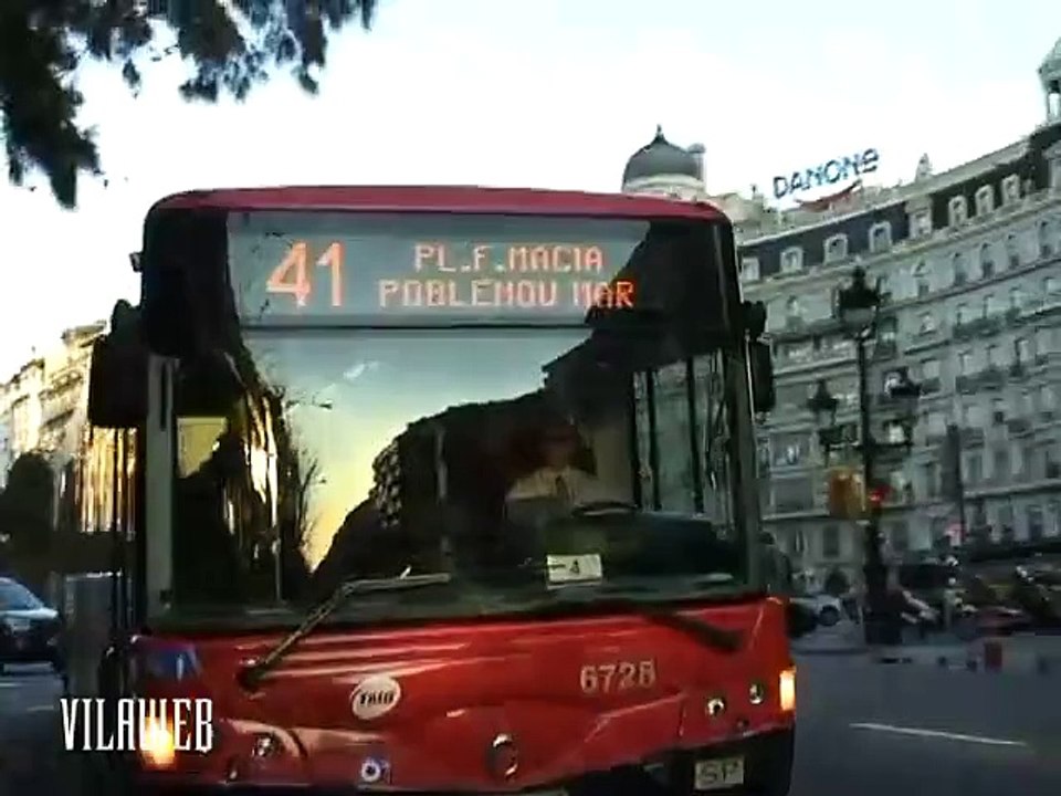 El bus ateu, a Barcelona