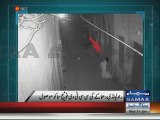 Rawalpindi blast CCTV footage shows a person fitting time bomb in drainpipe