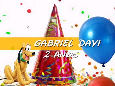 Pequena Retrospectiva Gabriel Davi 2 anos