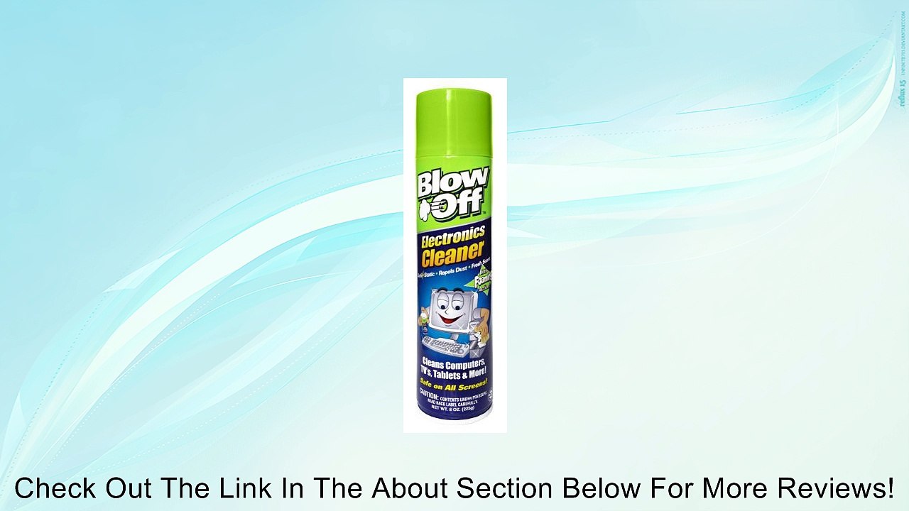 Blow Off 2222 Electronics Cleaner - 8 oz. Review