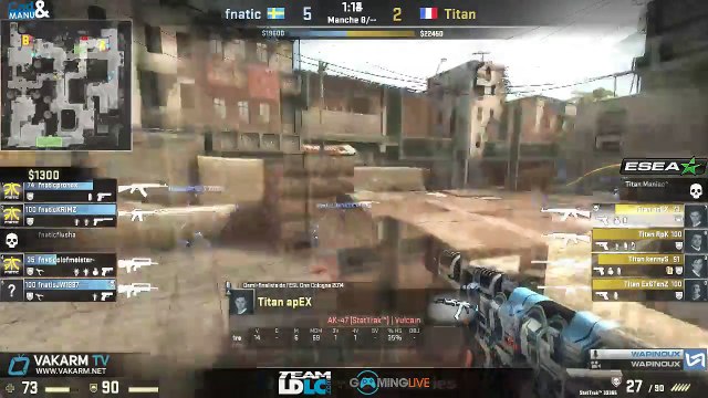 ESEA - Titan vs Fnatic