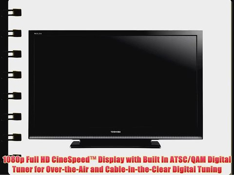 Toshiba REGZA 46XV645U 46-Inch 1080p 120Hz LCD HDTV Black