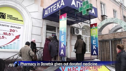 In Ukraine war zone, a rebel pharmacy seeks to ease pain