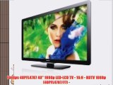Philips 40PFL4707 40 1080p LED-LCD TV - 16:9 - HDTV 1080p (40PFL4707/F7) -