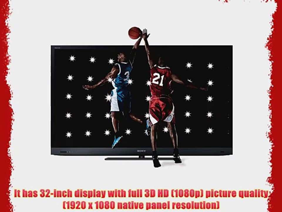 Sony BRAVIA KDL32EX720 32-Inch 1080p 3D LED HDTV Black