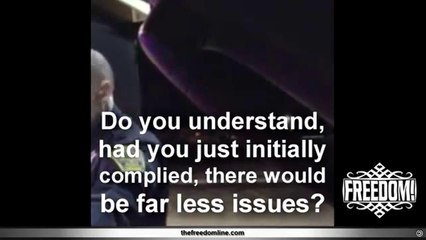 Arrest footage of MMA fighter Dave Herman