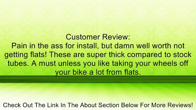 Michelin Ultra Heavy Duty Inner Tubes - Off Road/Dual Sport - 100/90-19, 110/90-19 - TR-4 Stem 66405 / 842770 Review