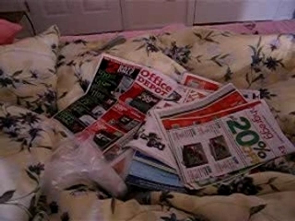 The Sunday paper ads