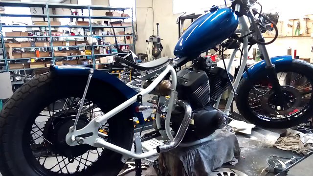 montage d un Bobber 125 rigide