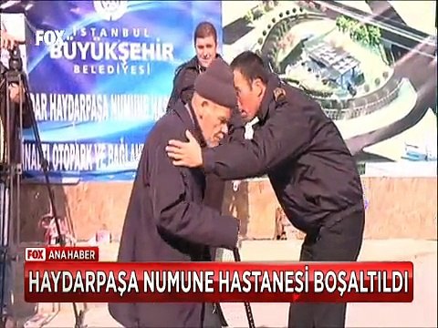 Haydarpaşa Numune Hastanesi boşaltıldı Otopark inşaatı Hastaneyi çatlattı