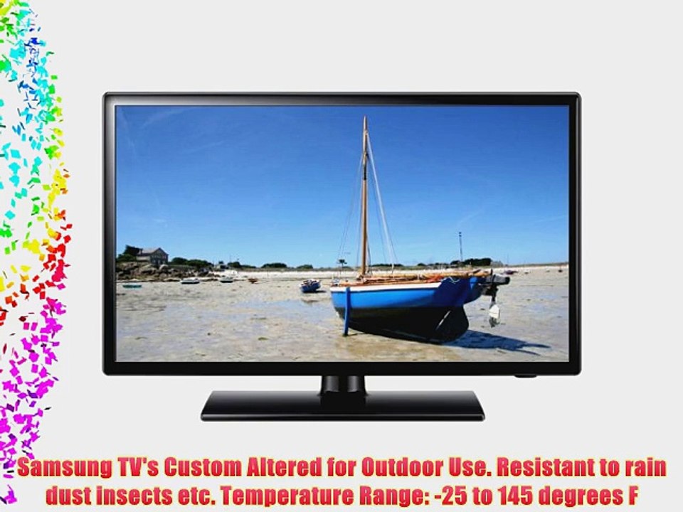 The World's Thinnest Outdoor LED TV. The G Series 40 Outdoor LED HD TV