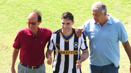 Pimpão veste a camisa e exalta o Botafogo na apresentação